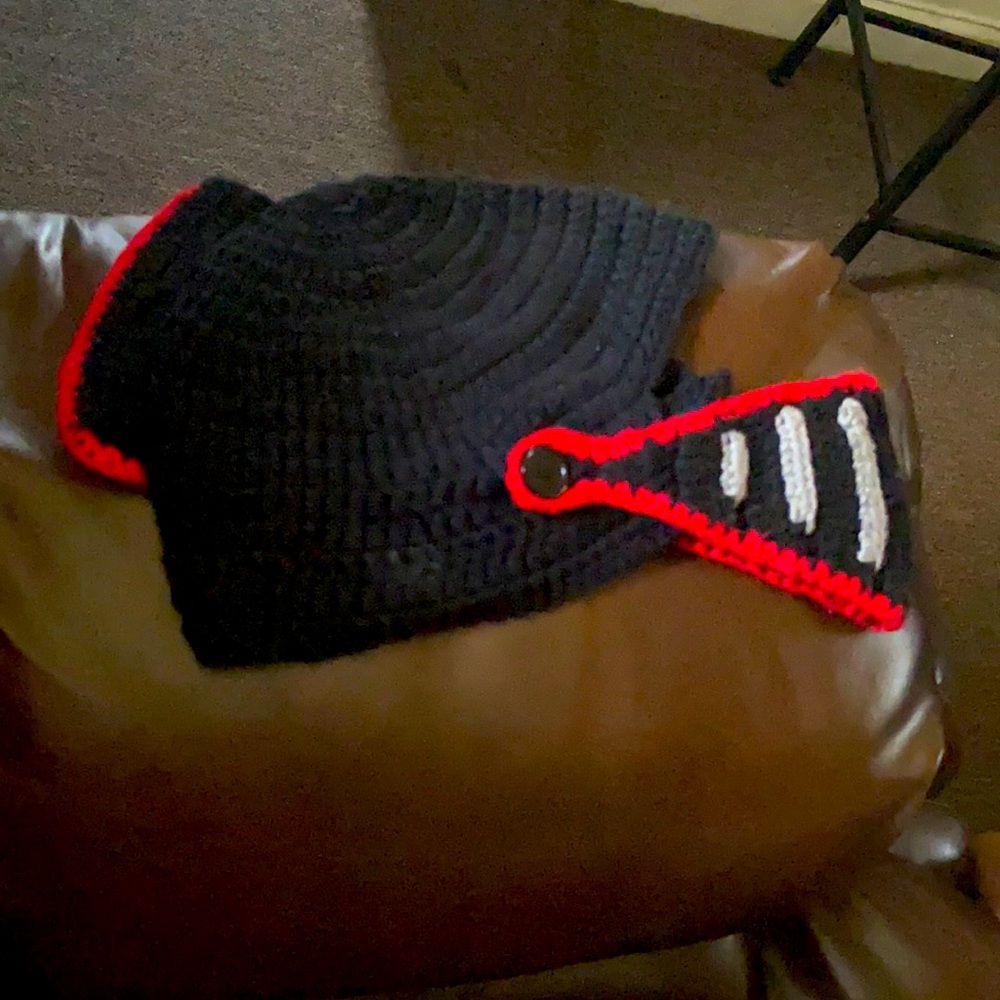 Roman knight helmet hat